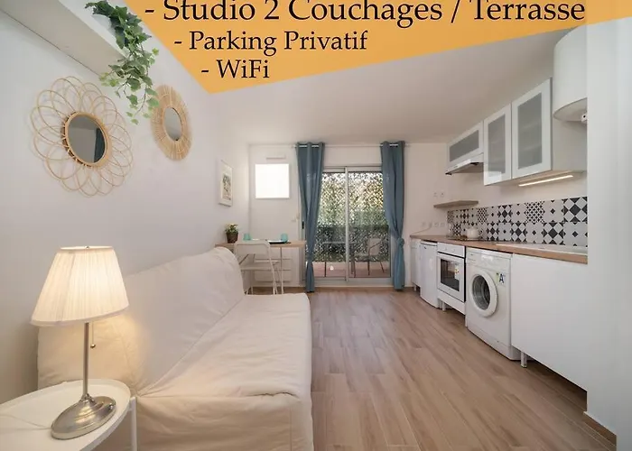 Appartement Tout Equipe Terrasse Parking Privatif